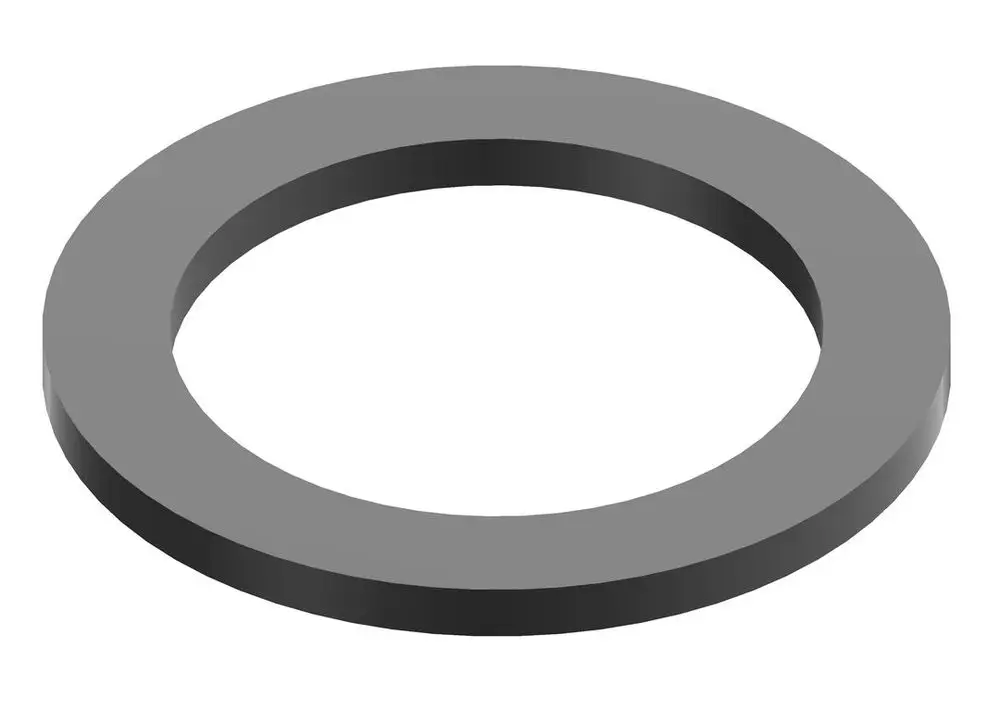 Grau cirkularer Dichtring von Bosch, ohne erkennbare Maße, in flacher Form mit zentralem Loch.